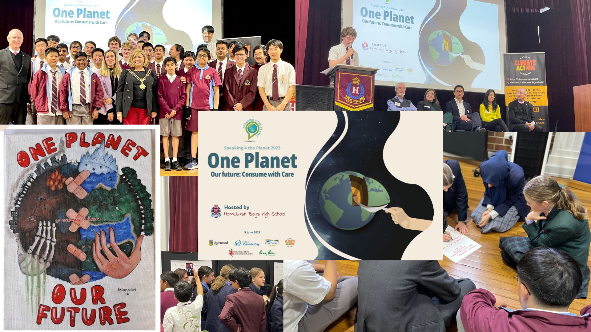 Speaking 4 The Planet 2023 - Climate Action Burwood Canada Bay
